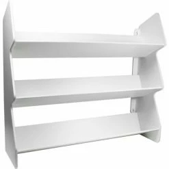 TrippNT™ White PVC Large Suture Storage Shelf, 24"W x 7"D x 22"H