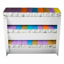 TrippNT™ White PVC Large Suture Storage Shelf, 24"W x 7"D x 22"H -Containers & Organizers Sales Store TPN trippnt51829 7
