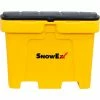 SnowEx 18 Cubic Foot Salt Storage Box, Yellow, 48"L x 33-1/4"W x 35-3/4"H, 1350 Capacity Lbs., Nest