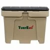 TurfEx 18 Cubic Foot Storage Box, Tan, 48"L x 33-1/4"W x 35-3/4"H, 1350 Capacity Lbs., Nest