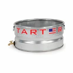 Tarter Farm & Ranch Tarter Galvanized Stock Tank 23 Gallon GCT21S - 22"L x 22"W x 28"H