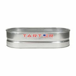 Tarter Farm & Ranch Tarter Galvanized Stock Tank 40 Gallon, 46-1/2 to 49-1/2"L x 22-1/2 to 25-1/2"W x 12"H