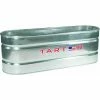 Tarter Farm & Ranch Tarter Galvanized Stock Tank 125 Gallon, 58-1/2 to 61-1/2"L x 22-1/2 to 25-1/2"W x 24"H