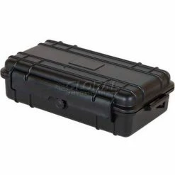 TZ Case Cape Buffalo Waterproof Utility Case, 9-1/2"L x 5-1/2"W x 2-3/4"H, Black