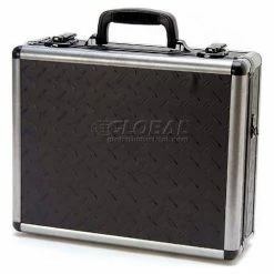 TZ Case, Pistol Case, 16"L x 13"W x 5"H, Black Diamond Plate -Containers & Organizers Sales Store TZC TZ0013 DPI