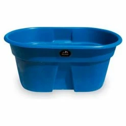 High Country Plastics Stock Tank W-100AG 100 Gallons, 52"L x 30-3/4"W x 23"H, Red