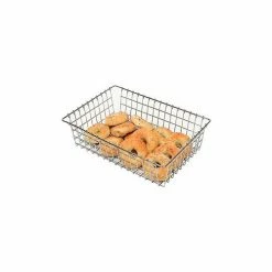 Winholt WBB1319 - Bagel, Bread and Bun Wire Basket, Level Top, 13-3/4"W - Pkg Qty 2 -Containers & Organizers Sales Store WIN WBB1319