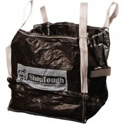 ShopTough Square Mini FIBC Bulk Bags - Duffel Top, Flat Bottom 1000 Lbs PP, 24 x 24 x 24 - Pack Of 1