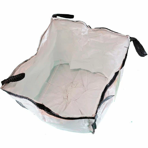 ShopTough Commercial FIBC Bulk Bags - Duffel Top, Flat Bottom 2205 Lbs PP, 35 x 35 x 40 - Pack Of 1 2 ShopTough Commercial FIBC Bulk Bags - Duffel Top, Flat Bottom 2205 Lbs PP, 35 x 35 x 40 - Pack Of 1 - Image 2