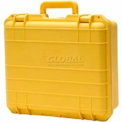 TZ Case Cape Buffalo Waterproof Utility Cases, Large Case, 16"L x 13"W x 6"H, Yellow
