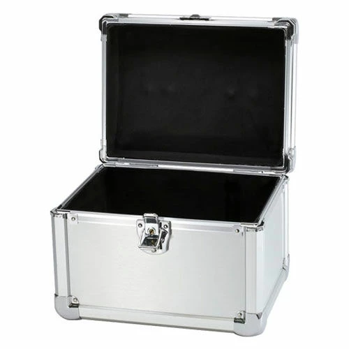TZ Case Executive Aluminum Storage Case EXC-110-S - 11"L x 8-1/2"W x 7-3/4"H Silver 2 TZ Case Executive Aluminum Storage Case EXC-110-S - 11"L x 8-1/2"W x 7-3/4"H Silver - Image 2